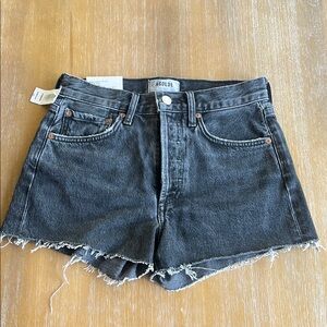 Aritzia Agolde Black Women’s Jean Shorts